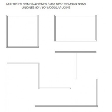 Led Plafones para Crear Combinaciones