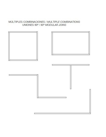 Led Plafones para Crear Combinaciones
