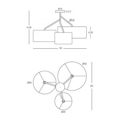 Lámpara Diseño Cuerda