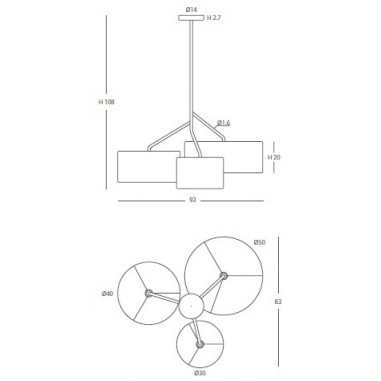 Lámparas Diseño Cuerda