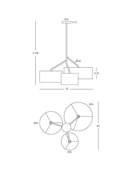 Lámparas Diseño Cuerda