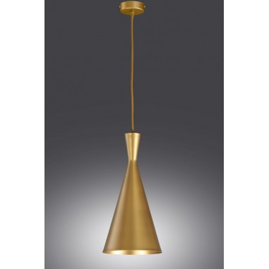 Luces colgantes de diseño pan de oro fabricadas en España