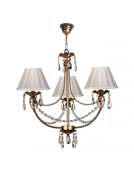 Lámpara de Techo Moderna Dorada