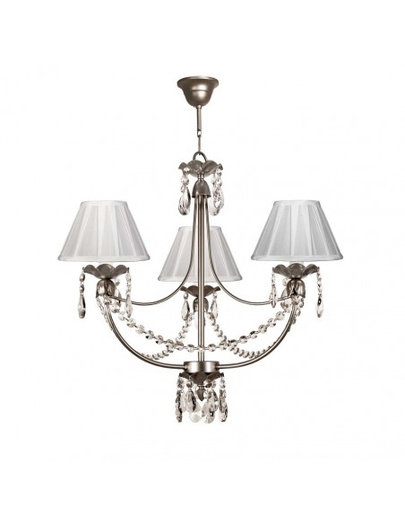 Lámpara Colgante con Pantalla Plisada