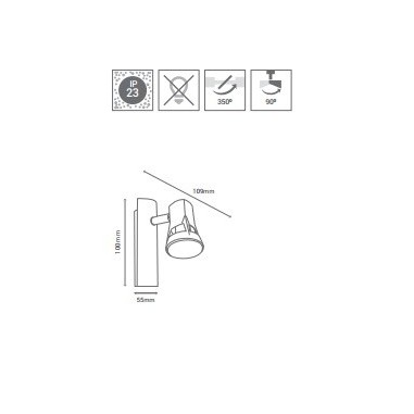 Aplique Led para Espejo Baño Oferta