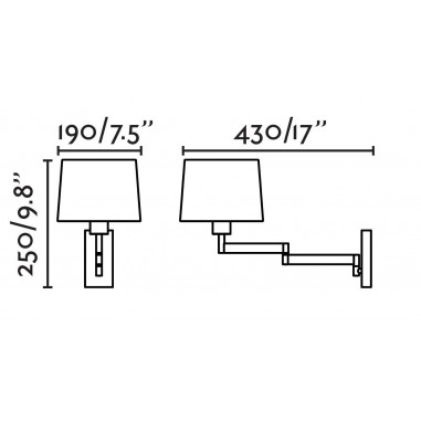 Aplique Beige Orientable