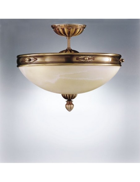 Lámparas Semiplafones de Bronce