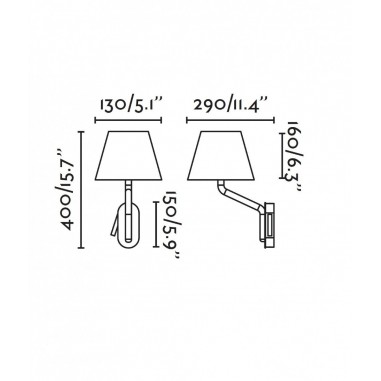 Aplique Lado Derecho de la Cama