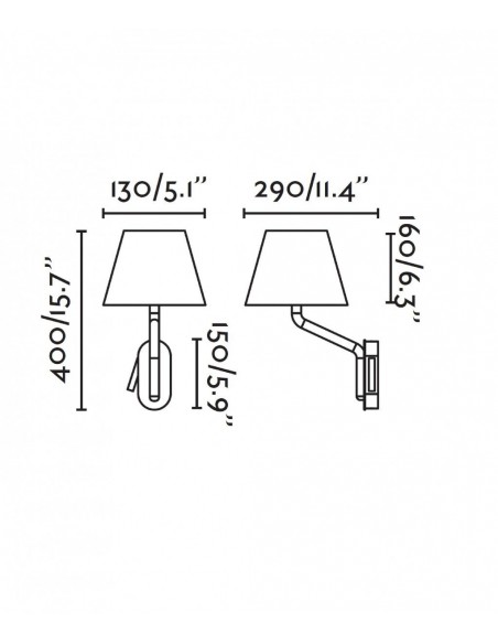 Aplique Lado Derecho de la Cama
