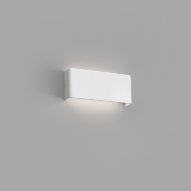 Aplique Led Aluminio Blanco