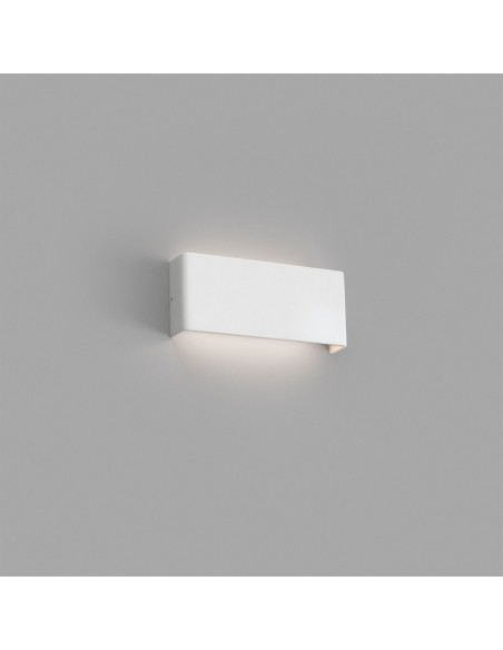 Aplique Led Aluminio Blanco