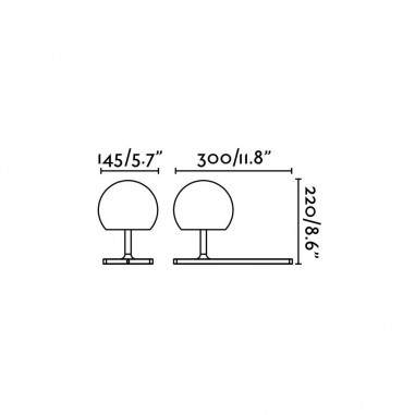 Lámpara Mesa Vintage