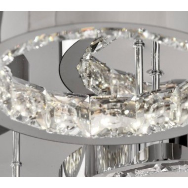 Plafón Cristal Led
