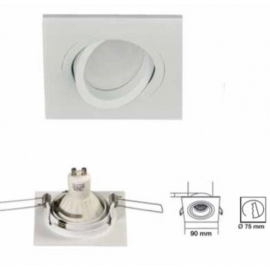 Empotrados de 1 y 2 Luces Blancos