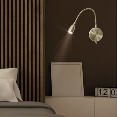 Oferta Aplique Flexo Led con Interruptor