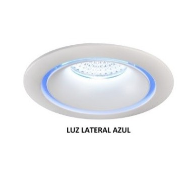 Focos Luz Lateral Azul