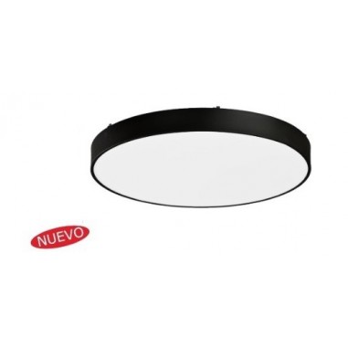 Plafones de Superficie Led Integrado Negros