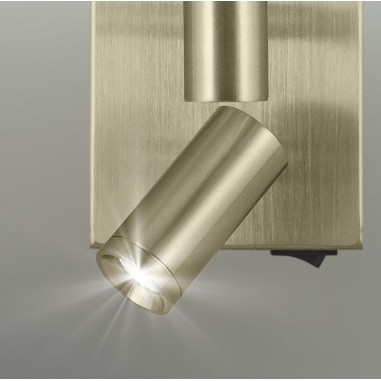 Aplique Cabecero con Lector Led Doble...