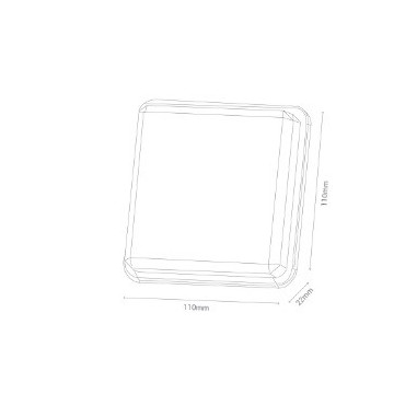 Aplique Suelo Exterior Solar