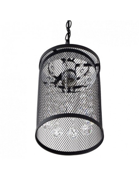 Lámparas de Rejilla con Copens de Cristal