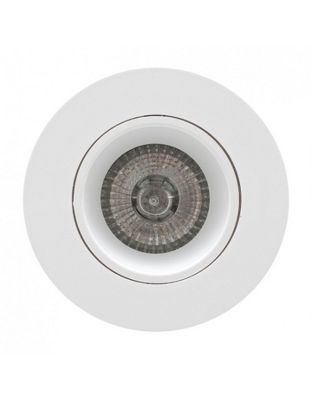 Empotrable Redondo Blanco sin Bombilla