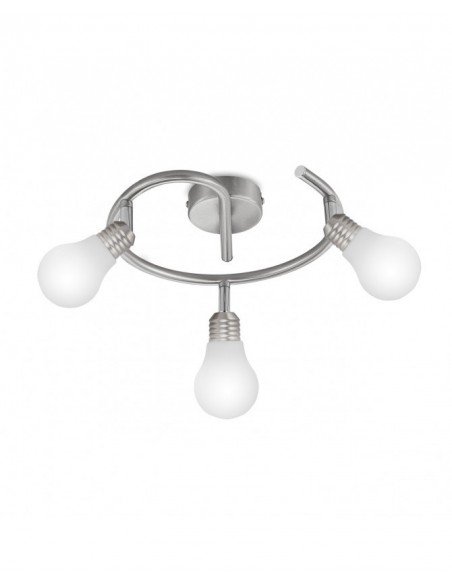 Plafón con Tulipas con Forma de Bombilla