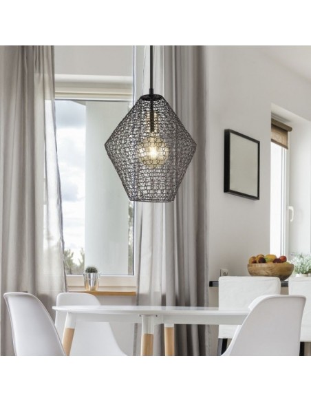 Lámpara de Metal Marfil o Negro