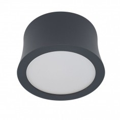 Plafón LED Negro 7,9 cm 7W...