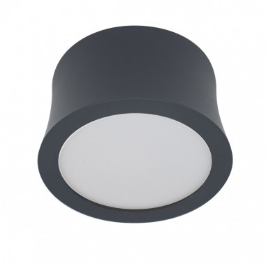 Plafón LED Negro 7,9 cm 7W 3000 ó 4000K