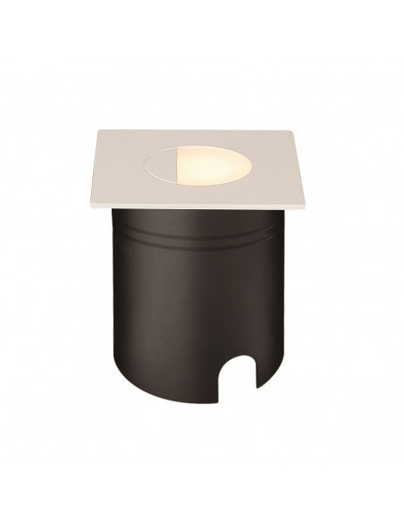 Empotrable Exterior 3W 3000K Blanco IP65 Cuadrado