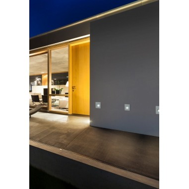 Empotrable Exterior 3W 3000K Blanco...