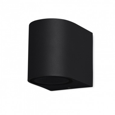 Aplique Exterior GU10 LED Negro