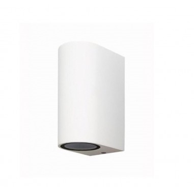 Aplique Exterior Blanco 2*GU10 LED Alto 15 cm