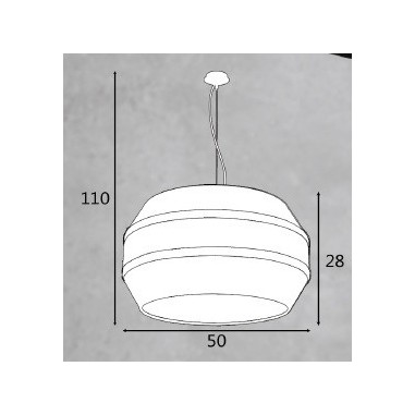 Lámpara Pantalla Imitación Caña y...