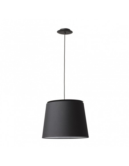 Lámpara Colgante con Pantalla Negra, Blanca o Verde