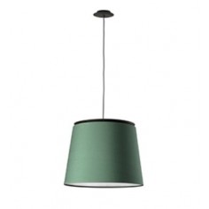 Lámpara Colgante Negra con...