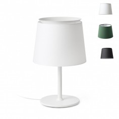 Lámpara de Mesa Blanca con...