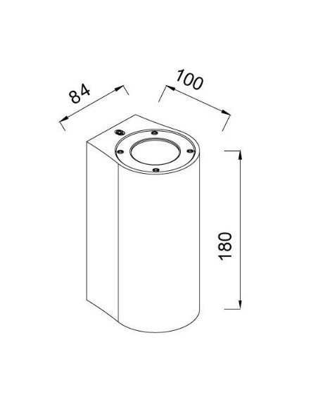 Aplique Exterior Yeso y Hormigón