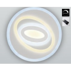 Plafón Plutón Dimable Mando...