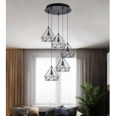 Lámpara Varillas 5 Alturas