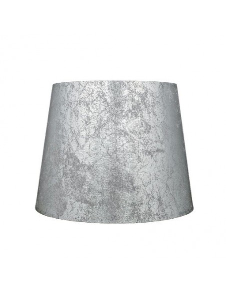 Lámpara Rinconera Salón con Pantalla Pan de Plata