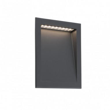 Empotrable Exterior IP65 LED Gris Oscuro