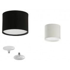 Lámpara Plafón Cilindro con...