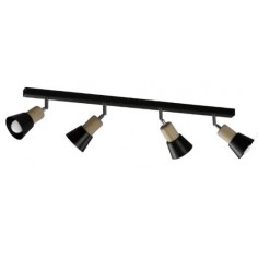 Regleta de 4 Luces Blanco y...