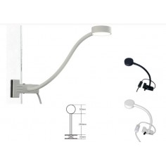 Flexo Led con Pinza Blanco...