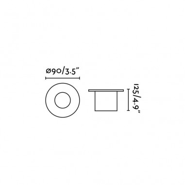Empotrable 13W IP67 IK08 Suelo