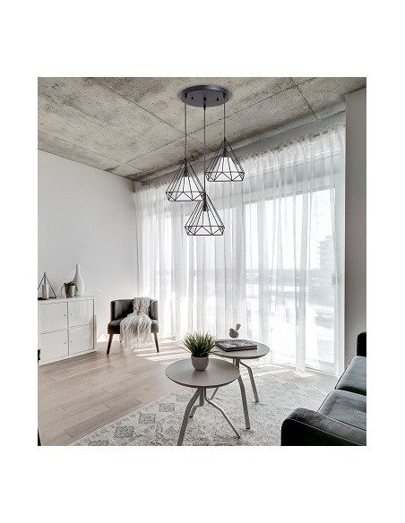 Lámpara Herraje con Pantallas