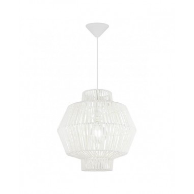 Lámpara de Cuerda Blanca