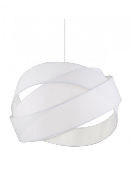 Lámpara Trenzada Blanca Salón Barata