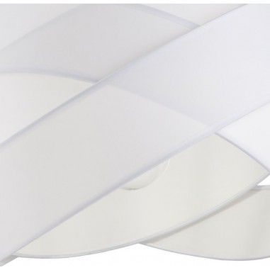 Lámpara Trenzada Blanca Salón Barata